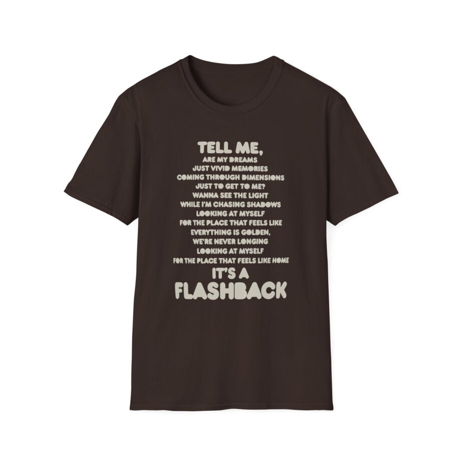 Wakaan Liquid Stranger Flashback Unisex Softstyle T-shirt