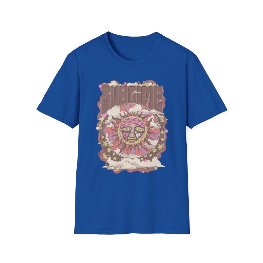 Sublime Trippy Sun Unisex Softstyle T-shirt