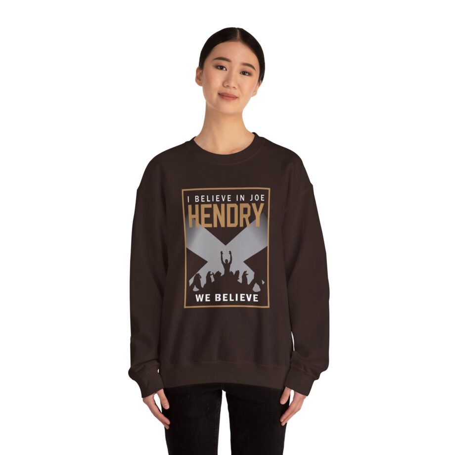 I Believe in Joe Hendry Unisex Heavy Blend™ Crewneck Sweatshirt