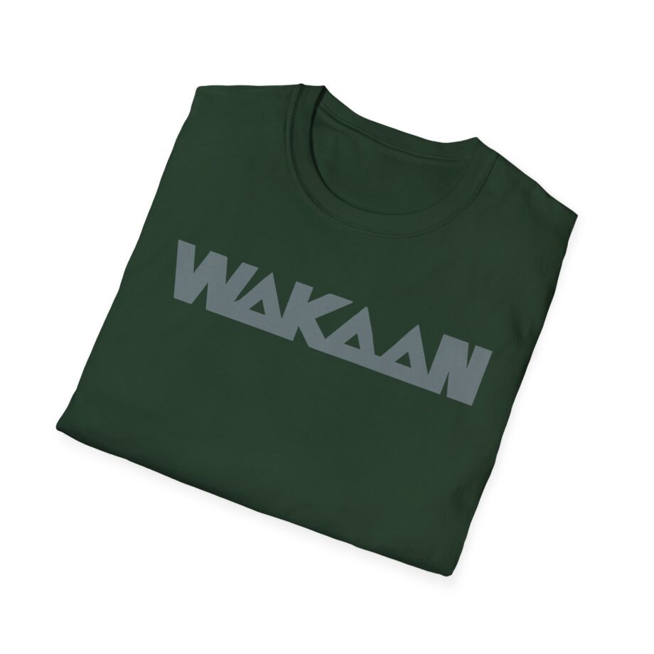 Wakaan 'black on Black' Camo Unisex Softstyle T-shirt