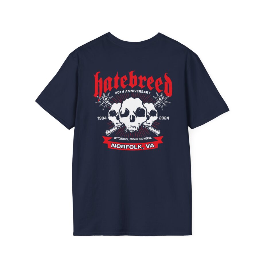 Hatebreed Norfolk Va Tonight Unisex Softstyle T-Shirt