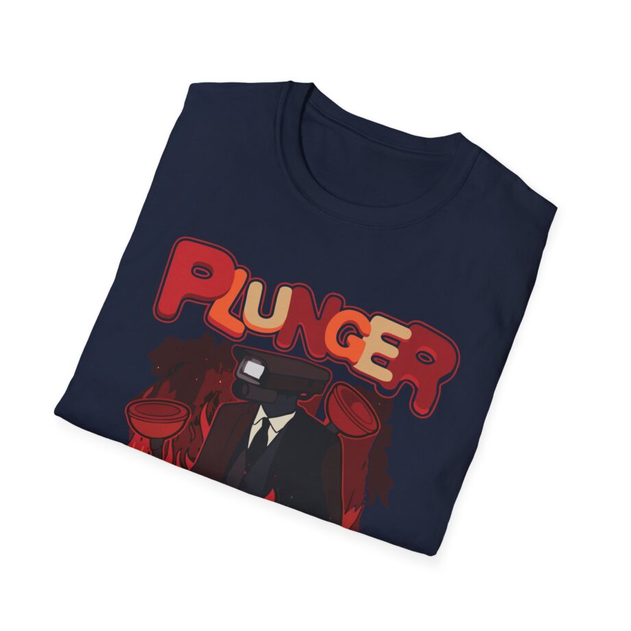 Dafuqboom Plungerman  Wildfire Unisex Softstyle T-Shirt