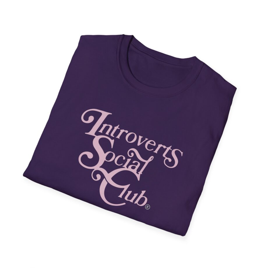 Kallmekris Introverts Social Club  Unisex Softstyle T-Shirt