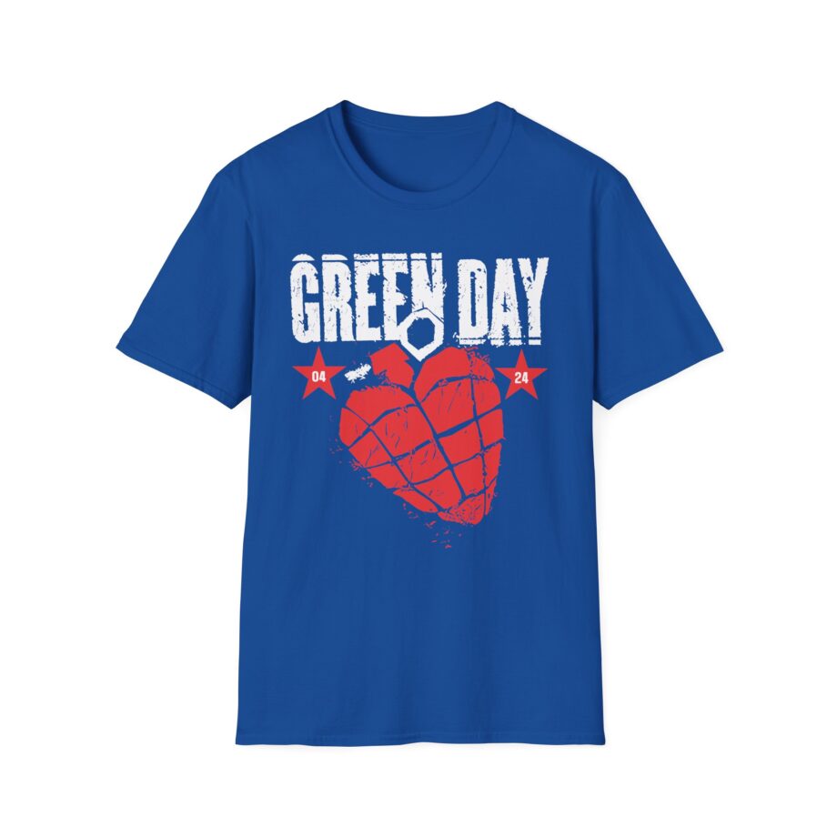 Green Day 20 Years of Idiot Unisex Softstyle T-shirt