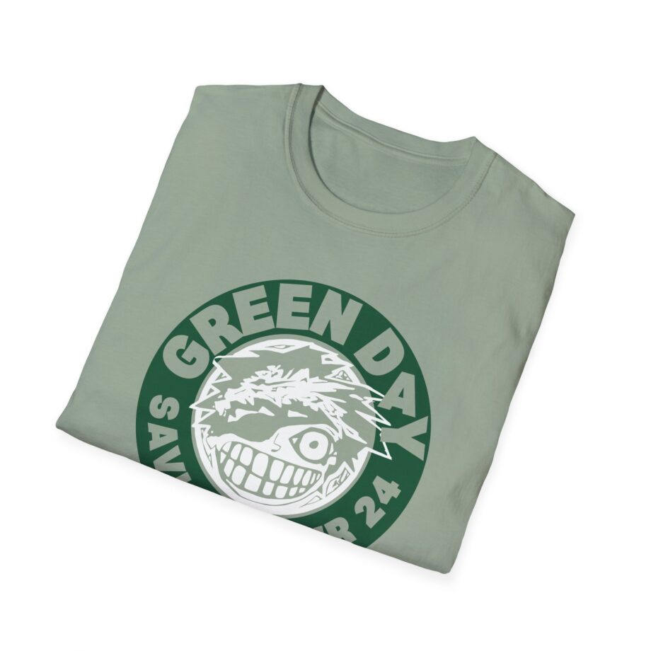Green Day Saviors Tour 24 Satin Bomber Unisex Softstyle T-shirt