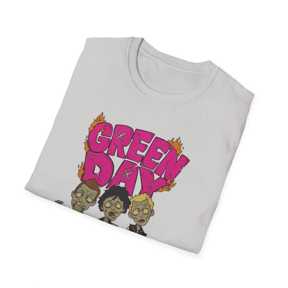 Green Day Walking Green Day Zombie Unisex Softstyle T-shirt