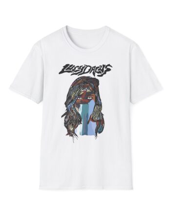 Lucy Dacus Portrait Baseball Raglan Unisex Softstyle T-Shirt