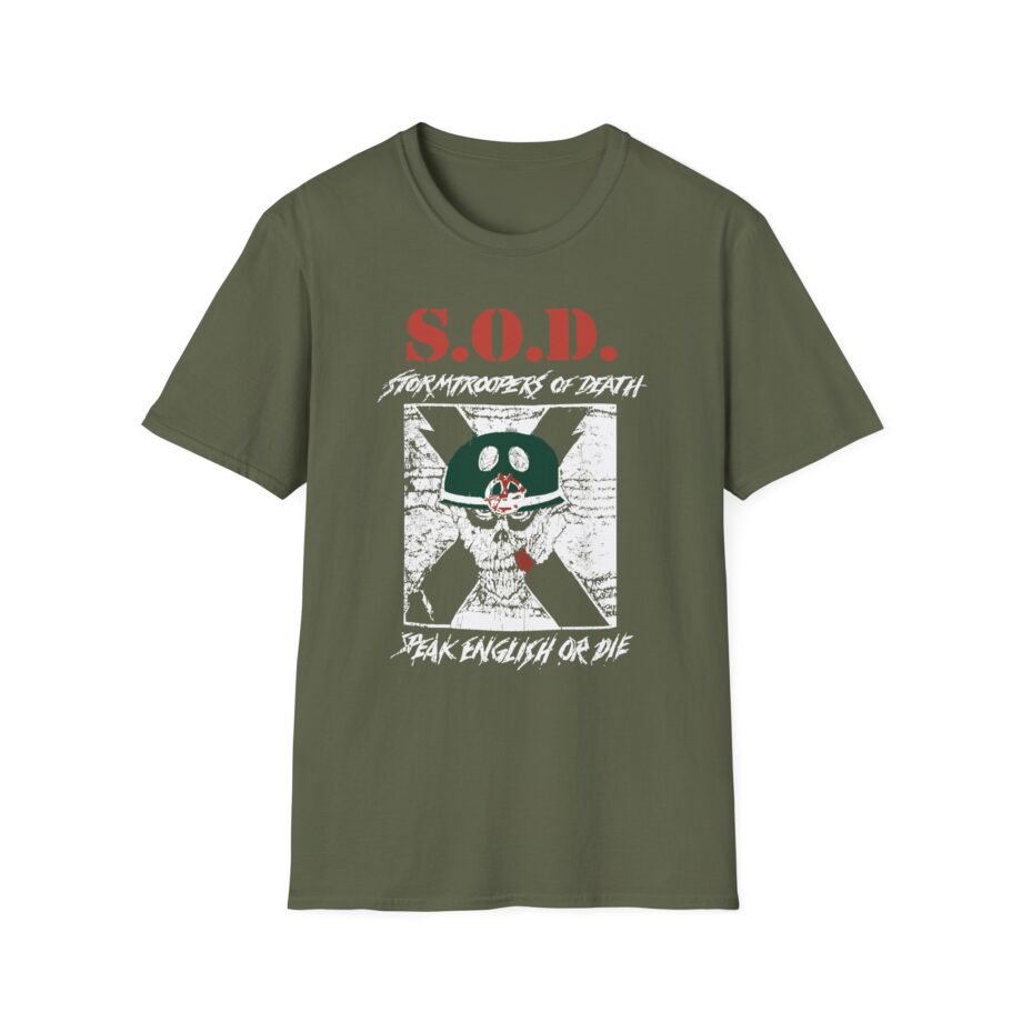 Vintage 80’s Sod Stormtroopers of Death Unisex Softstyle T-shirt
