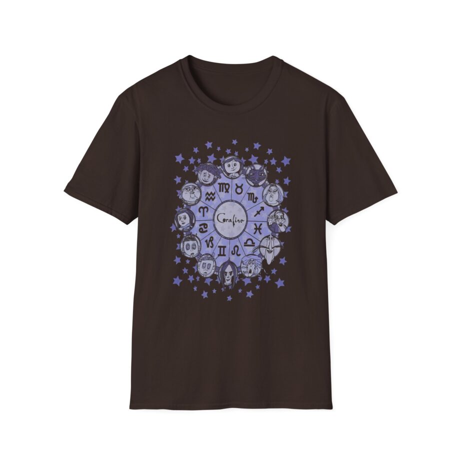 Coraline Astrological Chart Unisex Softstyle T-shirt