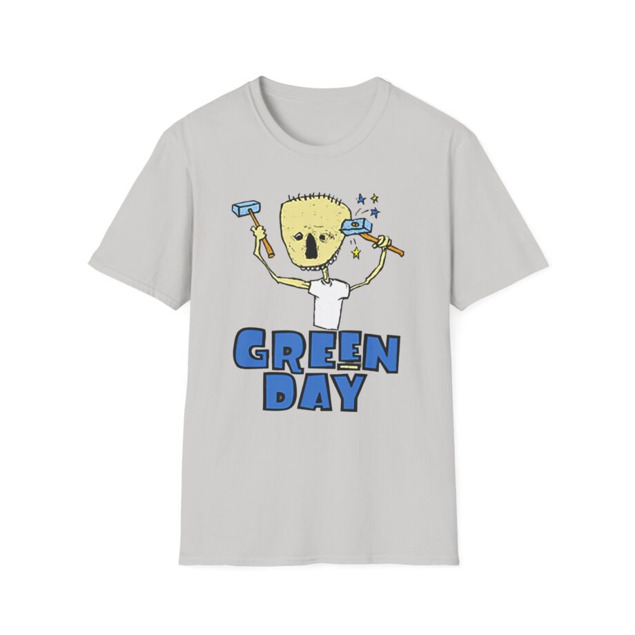 Green Day Nimrod Vintage Hammer Unisex Softstyle T-shirt