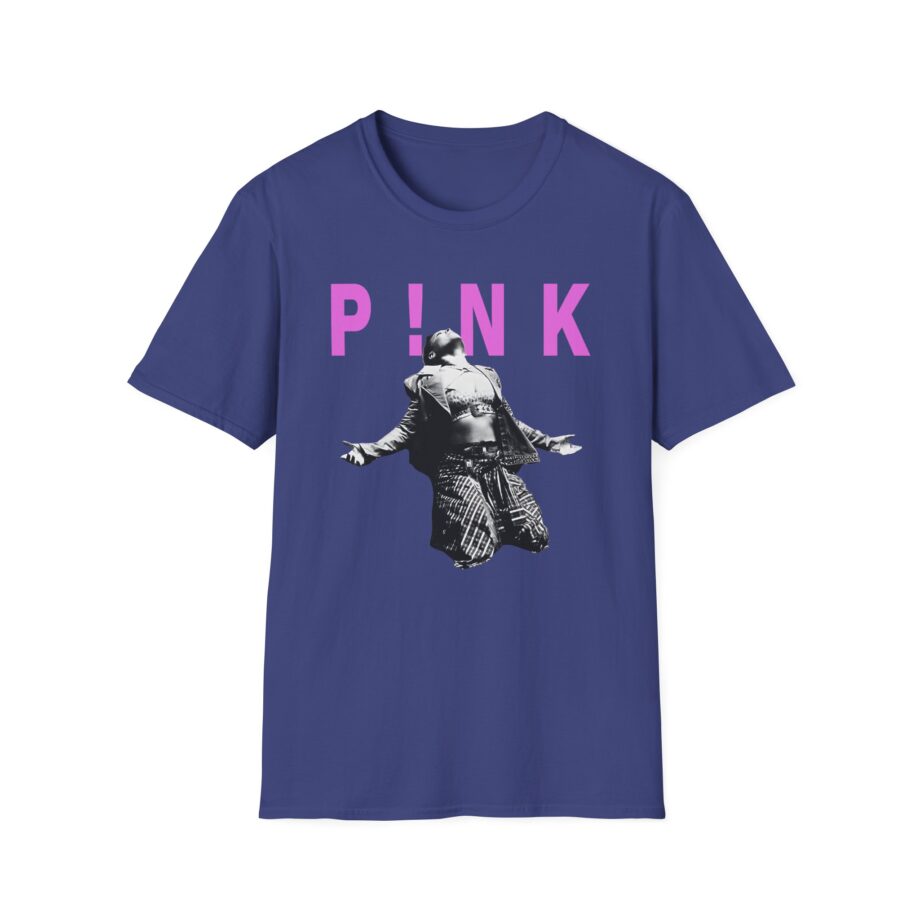 Pink Trustfall Praise Unisex Softstyle T-shirt