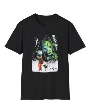 Coraline Poster Unisex Softstyle T-shirt