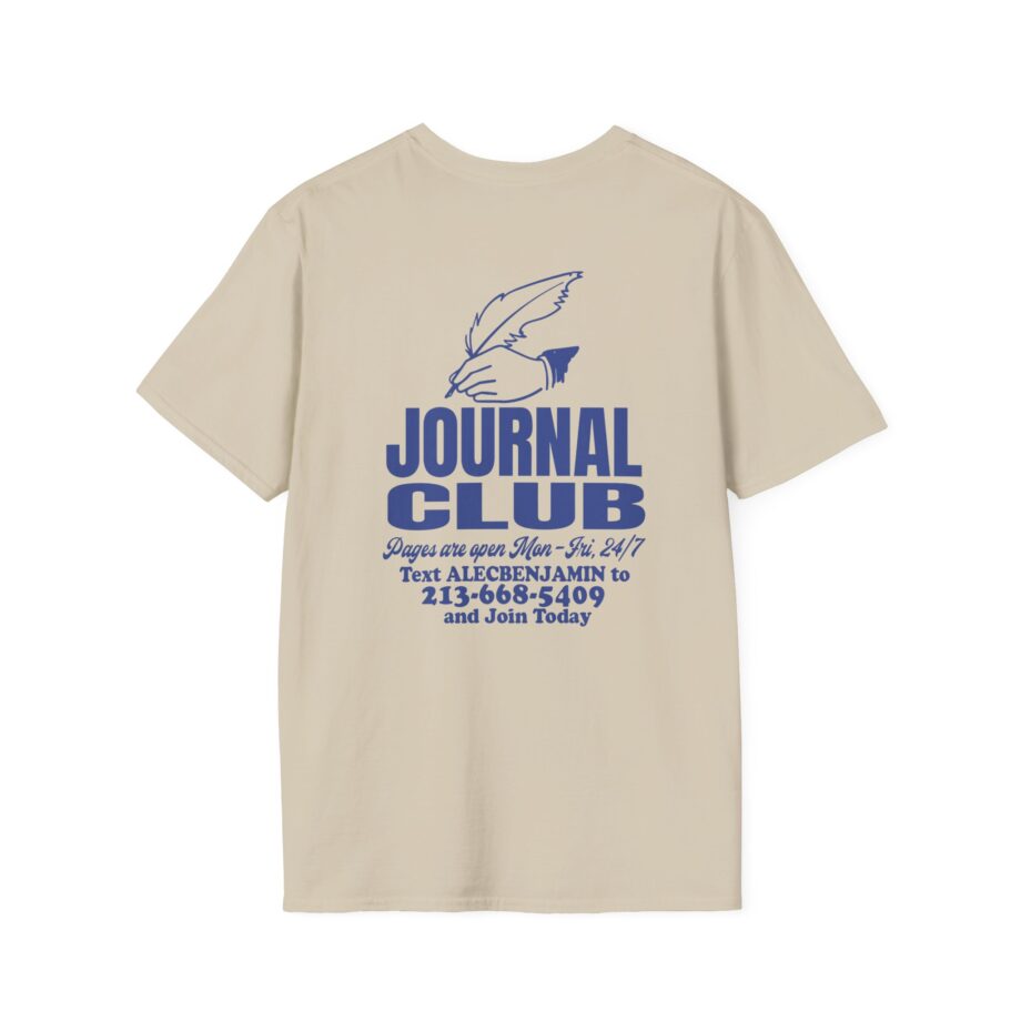 Alec Benjamin Journal Club Unisex Softstyle T-shirt