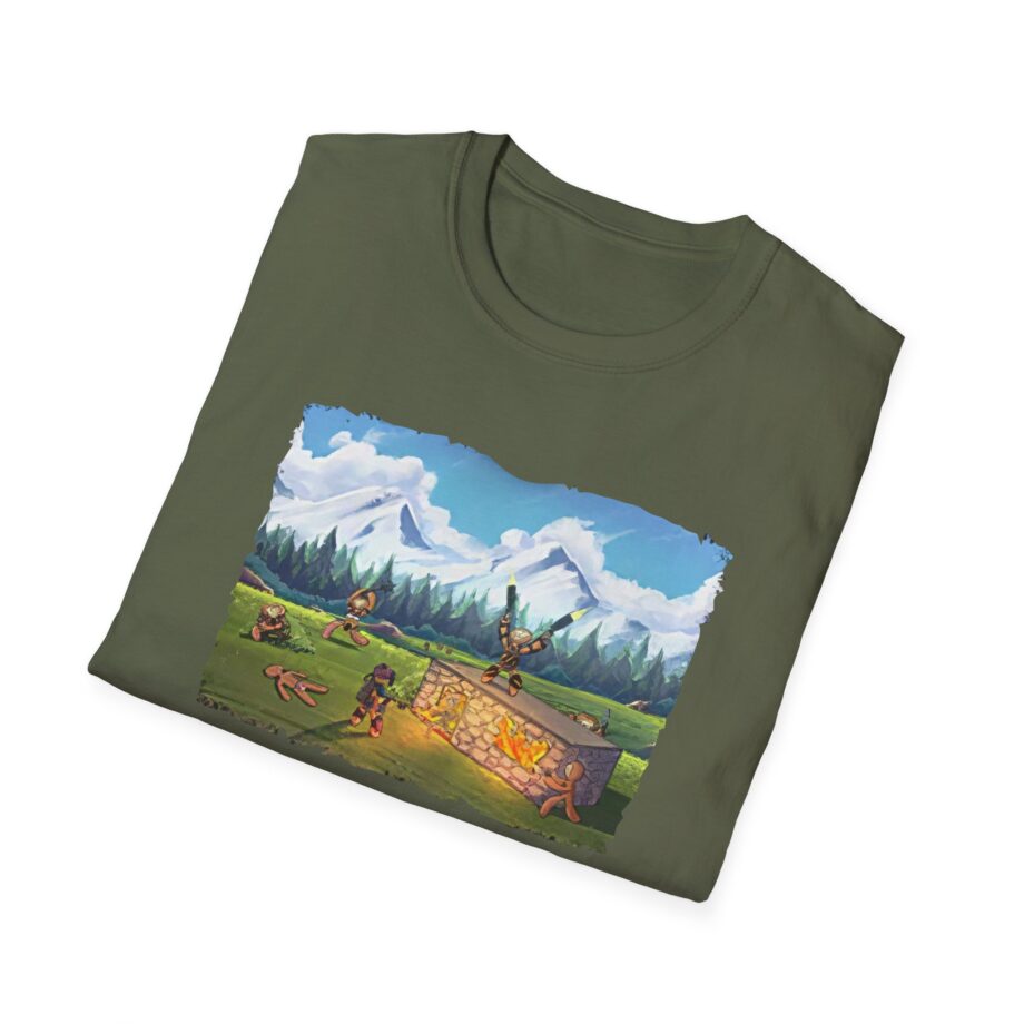 Spoonkid Battlefield Unisex Softstyle T-Shirt