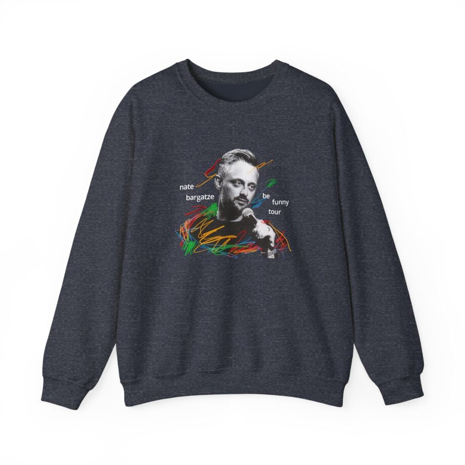 Nate Bargatze 2024 Be Funny Tour Unisex Heavy Blend™ Crewneck Sweatshirt