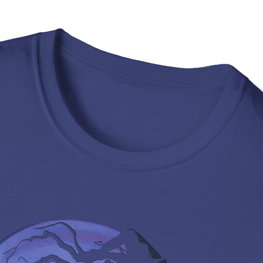 Coraline Button Moon Jumbo Print Unisex Softstyle T-shirt