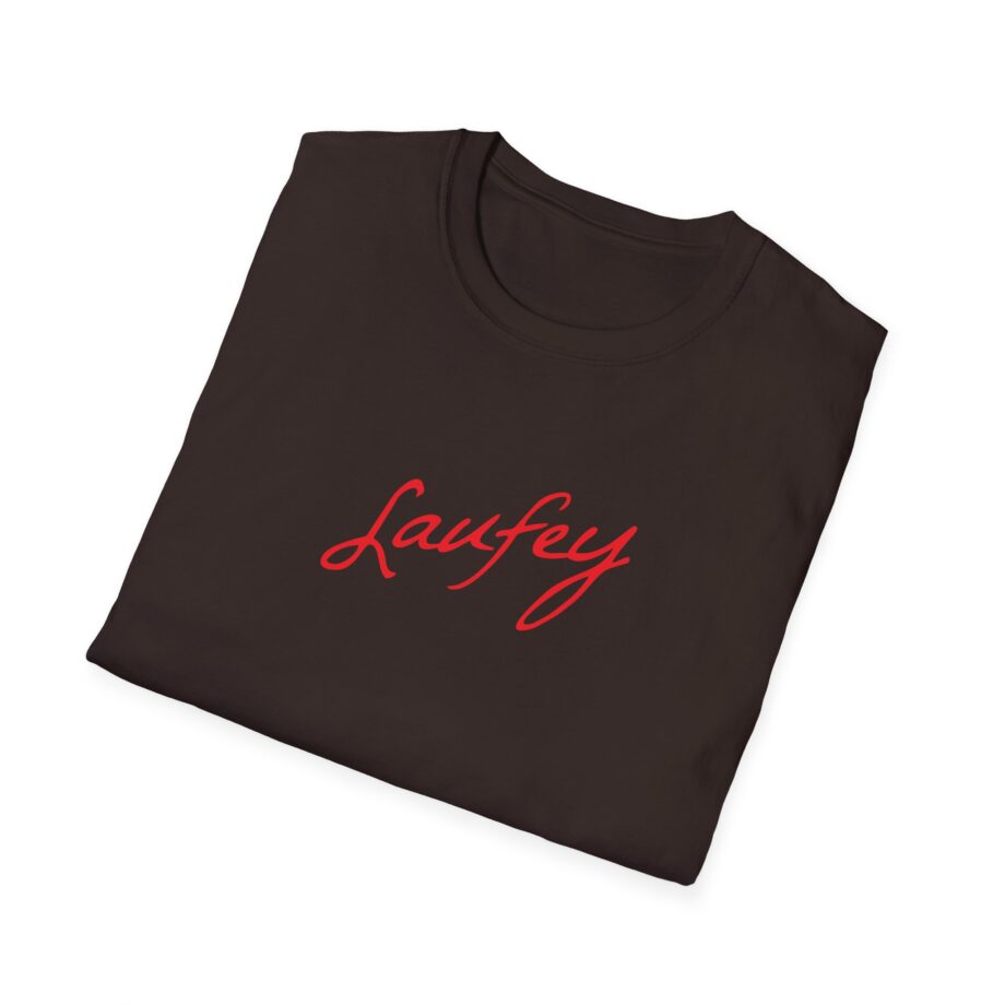 Laufey Embroidered Signature Unisex Softstyle T-Shirt