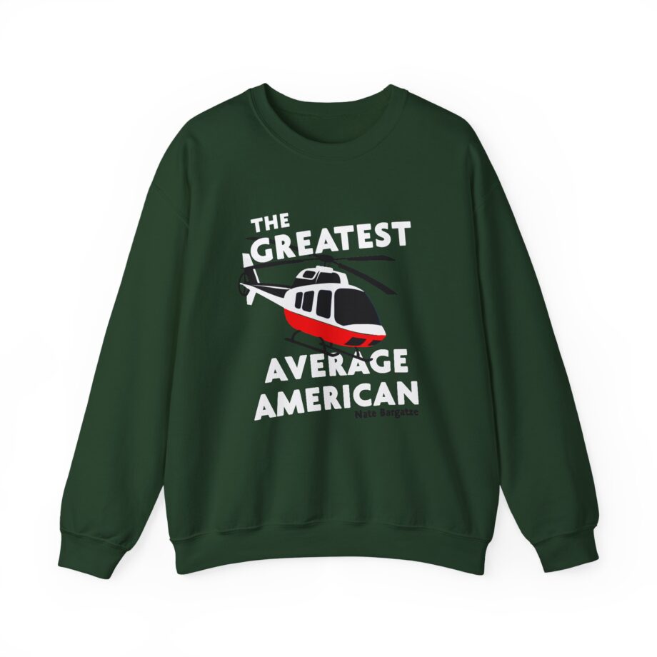 The Greatest Average American Nate Bargatze Unisex Heavy Blend™ Crewneck Sweatshirt