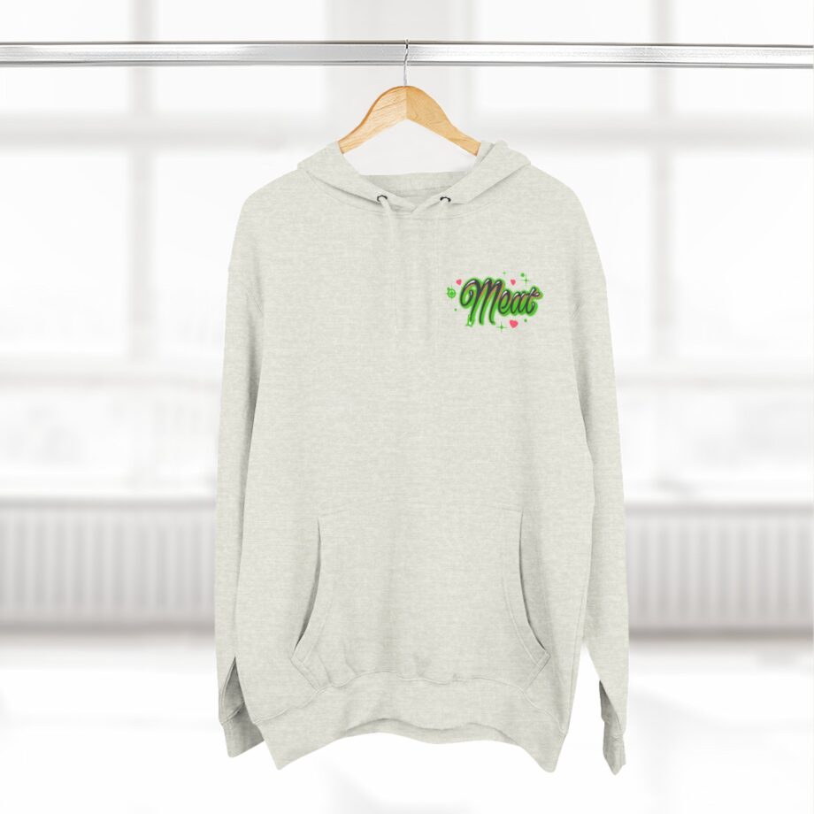 Papa Meat Margaret Three-Panel Fleece Hoodie