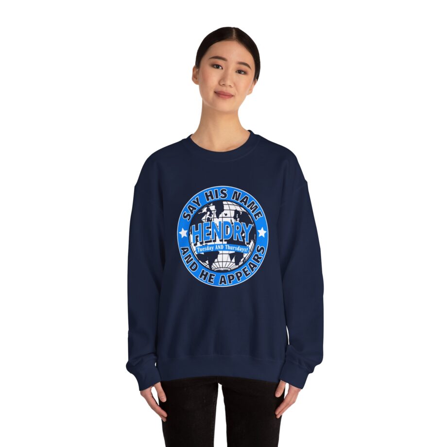 Say His Name Joe Hendry Unisex Heavy Blend™ Crewneck Sweatshirt