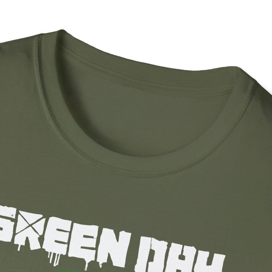 Green Day Gas Mask Unisex Softstyle T-shirt