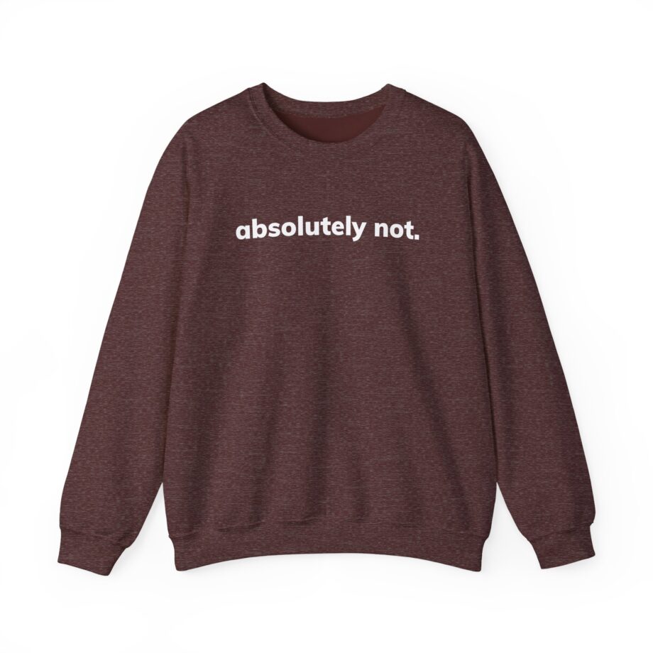 Elyse Myers Absolutely Not Unisex Heavy Blend™ Crewneck Sweatshirt