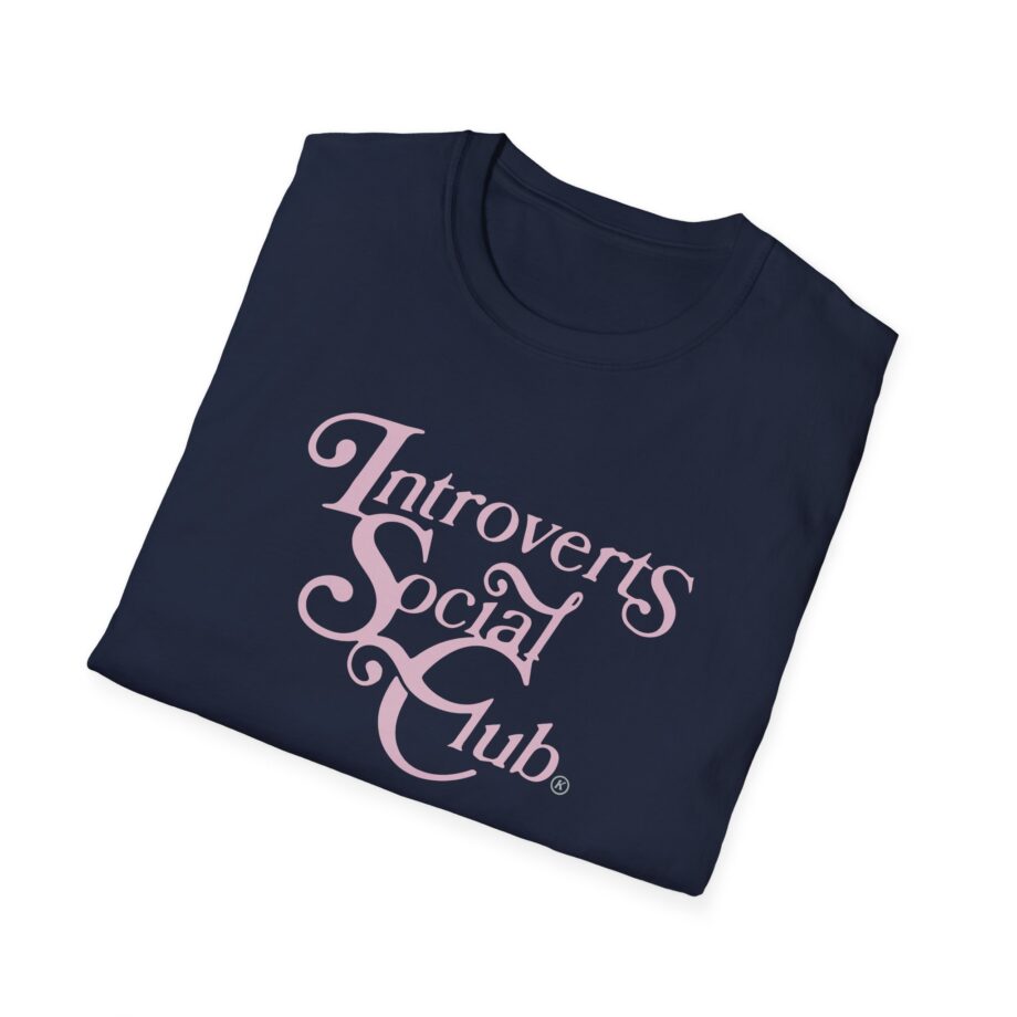 Kallmekris Introverts Social Club  Unisex Softstyle T-Shirt