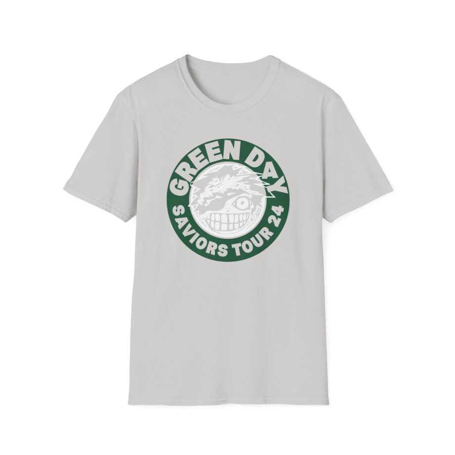 Green Day Saviors Tour 24 Satin Bomber Unisex Softstyle T-shirt