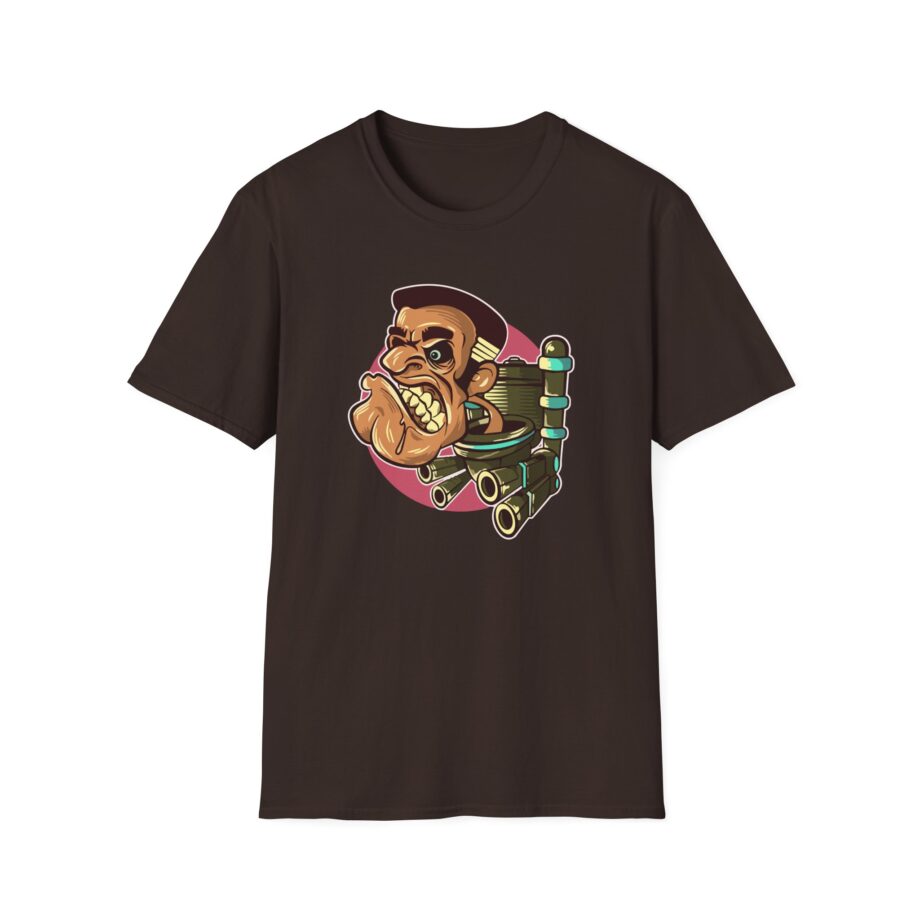 Dafuqboom Skibidi Toilet Mean Muggin Unisex Softstyle T-Shirt