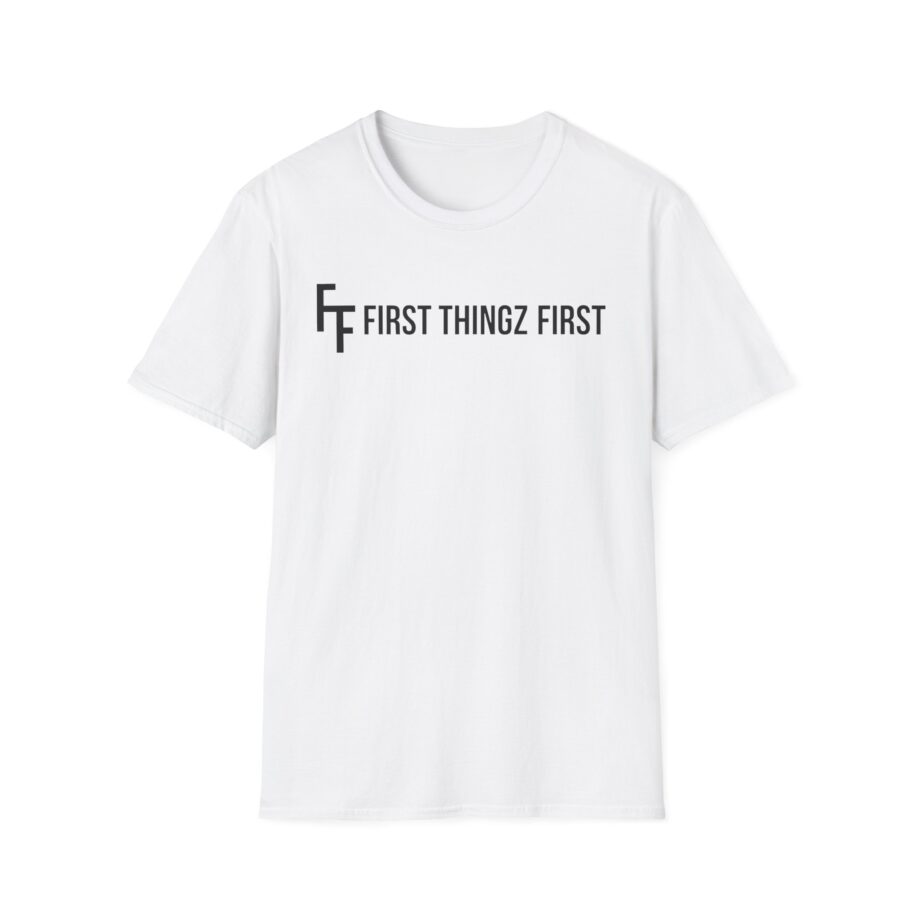 Katie Van Slyke First Thingz First  Unisex Softstyle T-shirt