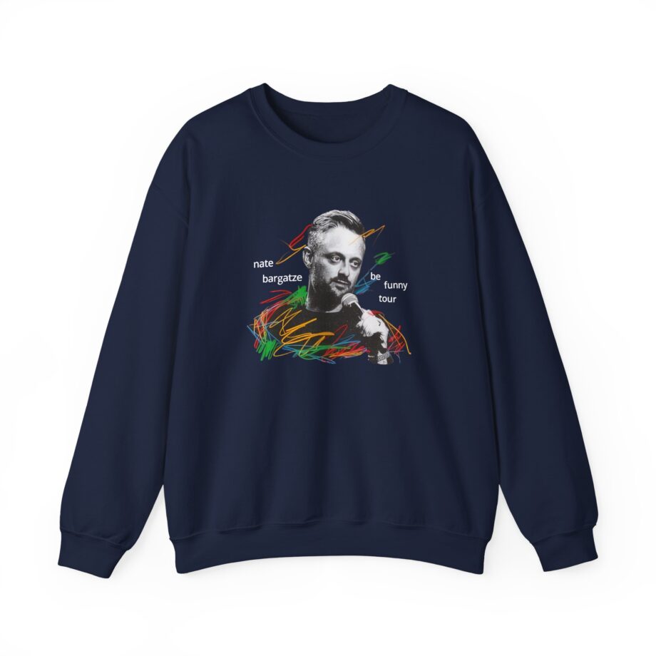 Nate Bargatze 2024 Be Funny Tour Unisex Heavy Blend™ Crewneck Sweatshirt