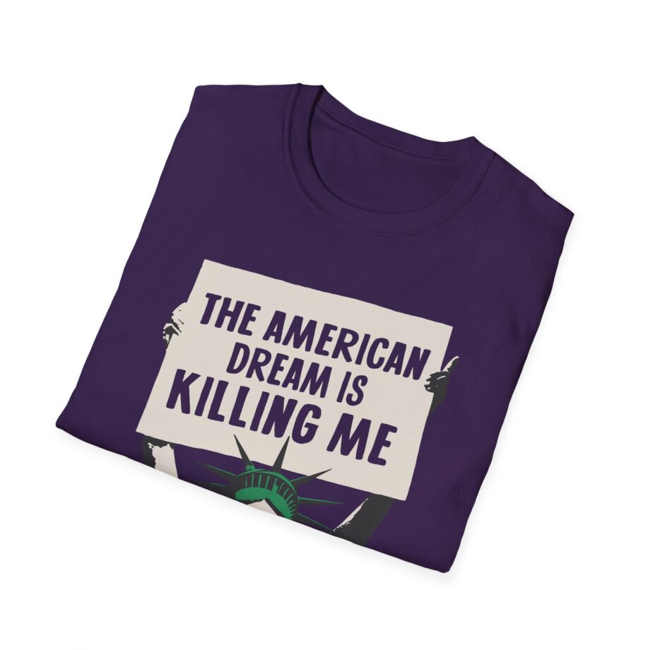 Green Day Lady Liberty Protest Unisex Softstyle T-shirt