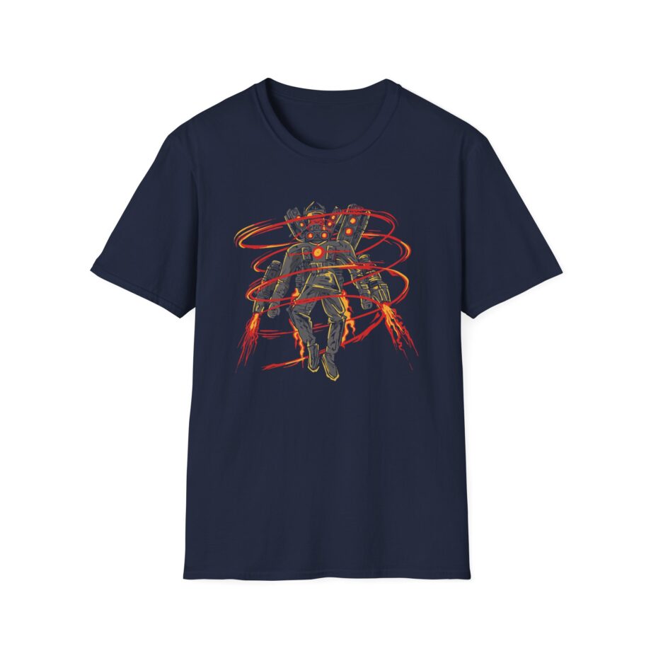 Dafuqboom Titan Speakerman Cyclone Unisex Softstyle T-Shirt