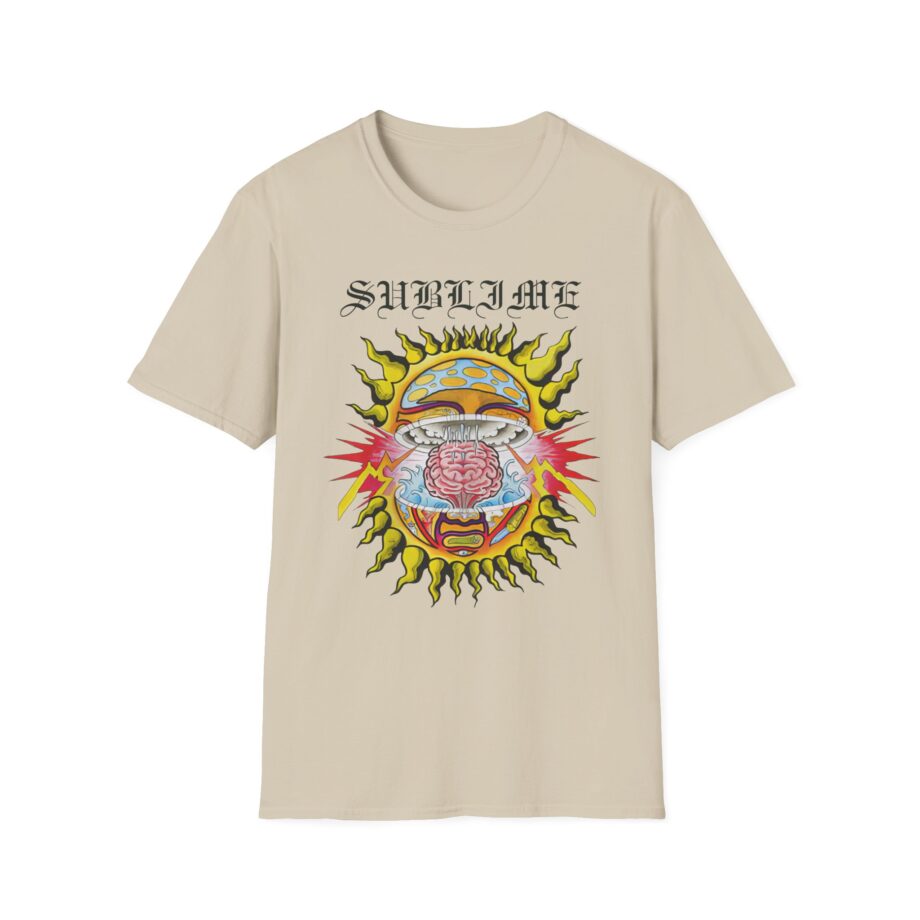 Sublime Mind-blown Sun Unisex Softstyle T-shirt