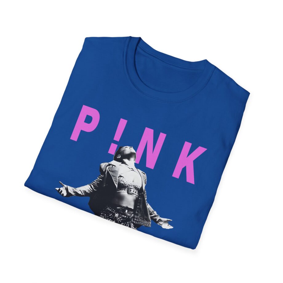 Pink Trustfall Praise Unisex Softstyle T-shirt