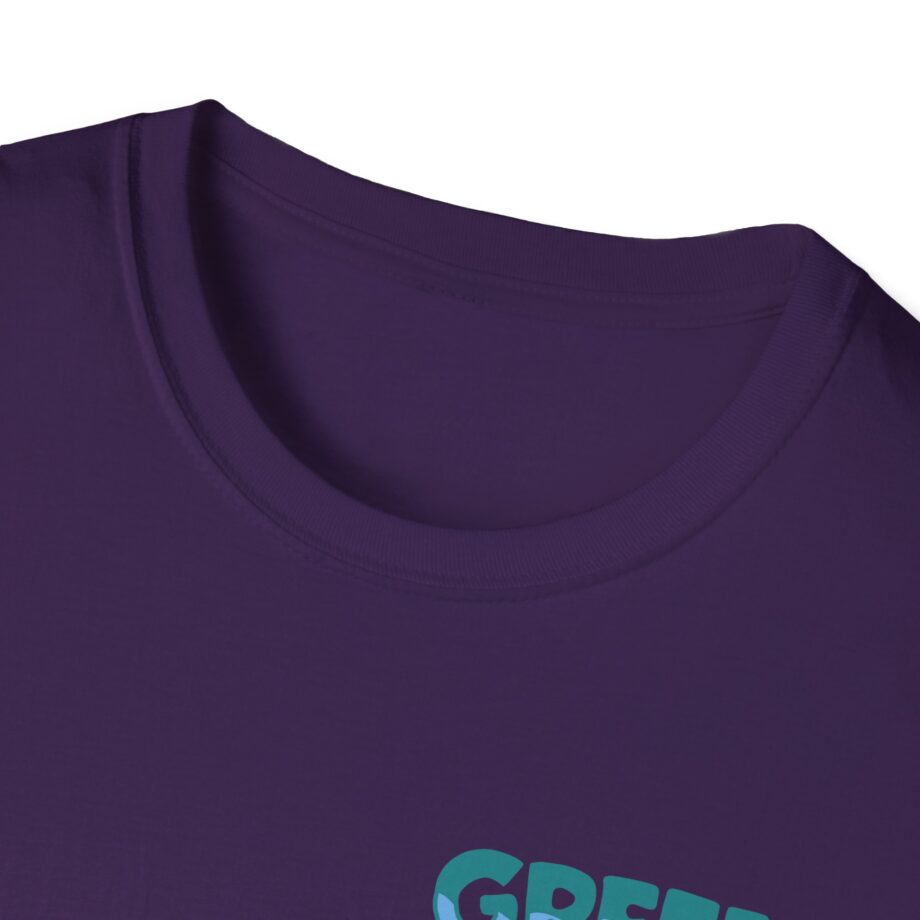 Green Day Blue Skull Unisex Softstyle T-shirt