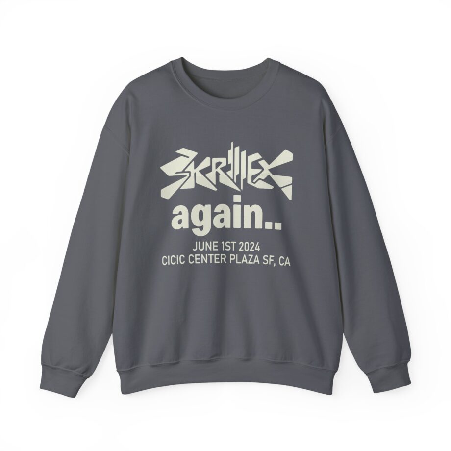 Skrillex Fred Again Civic Center Unisex Heavy Blend™ Crewneck Sweatshirt