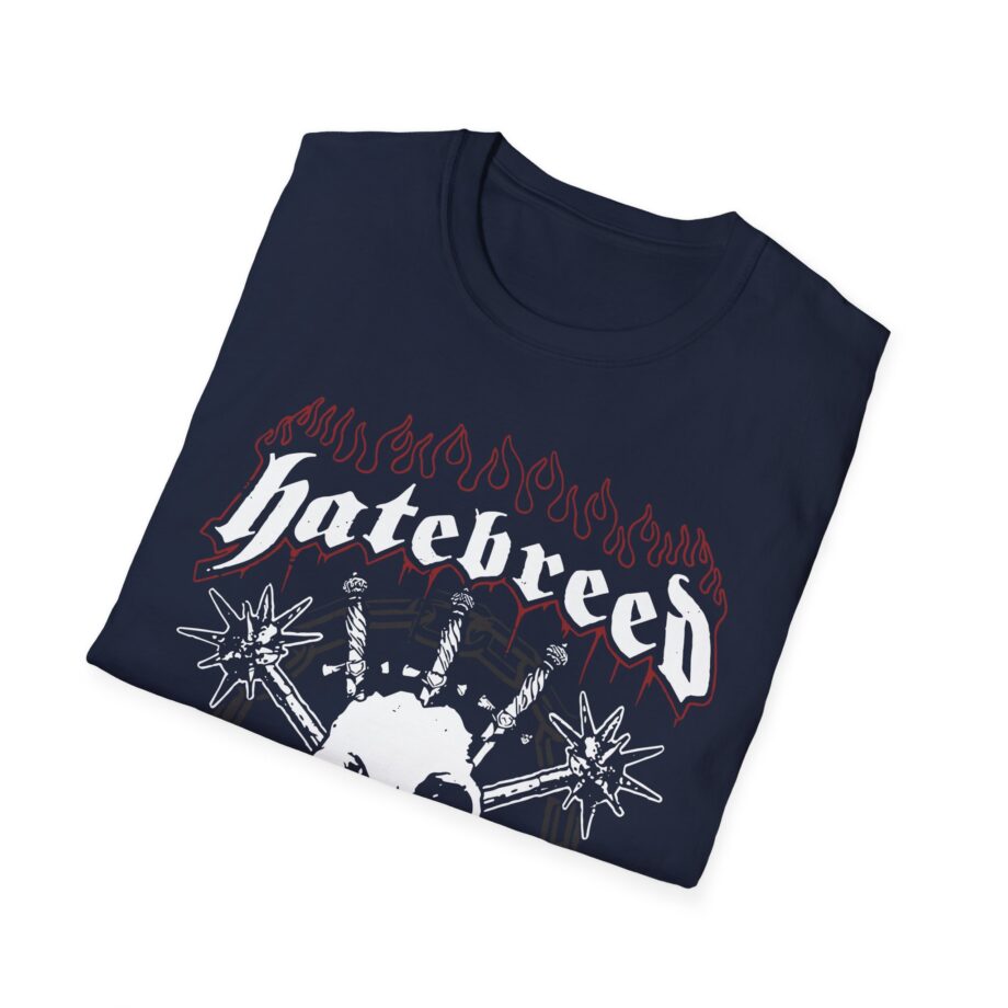 Hatebreed Flames & Skull Logo Unisex Softstyle T-Shirt