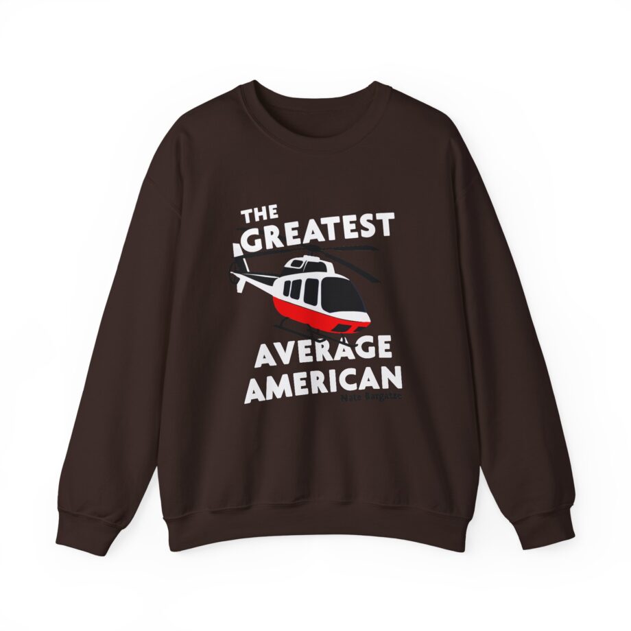 The Greatest Average American Nate Bargatze Unisex Heavy Blend™ Crewneck Sweatshirt