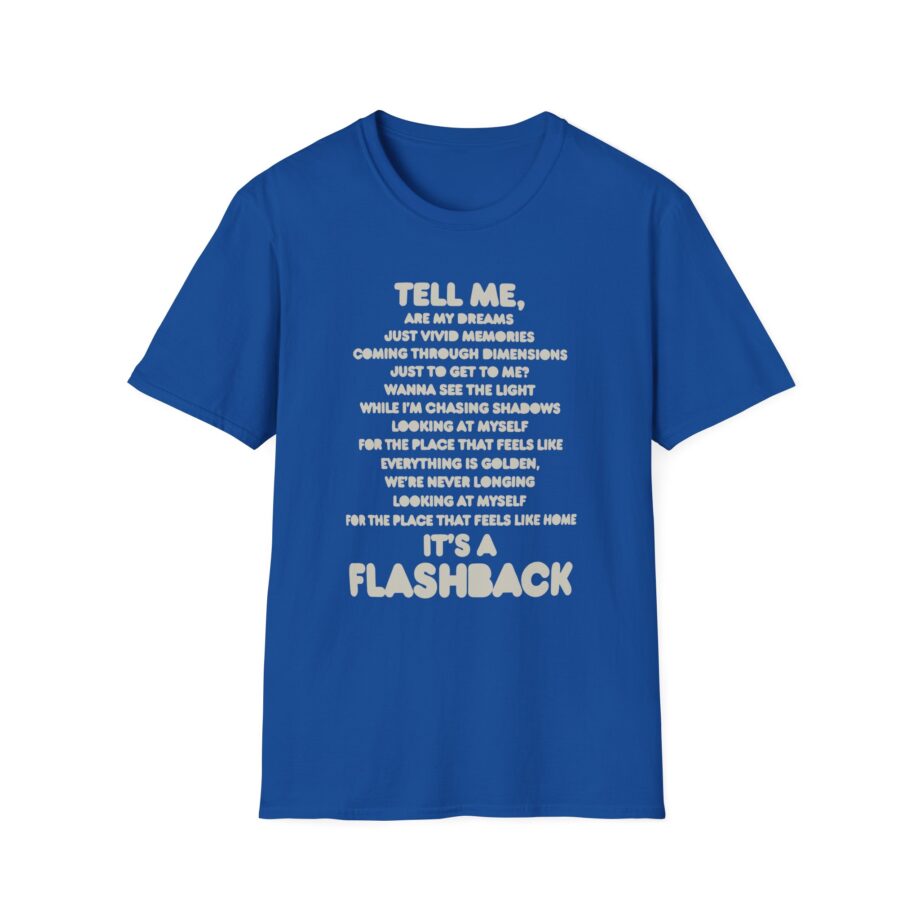 Wakaan Liquid Stranger Flashback Unisex Softstyle T-shirt