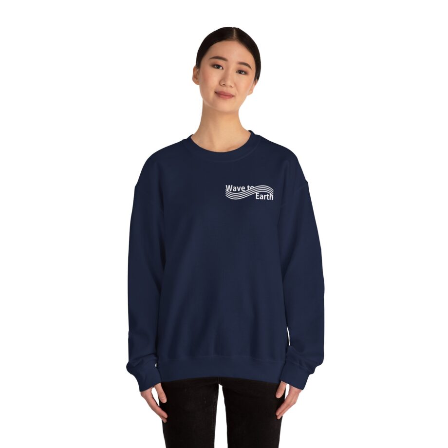 wave to earth Unisex Heavy Blend™ Crewneck Sweatshirt