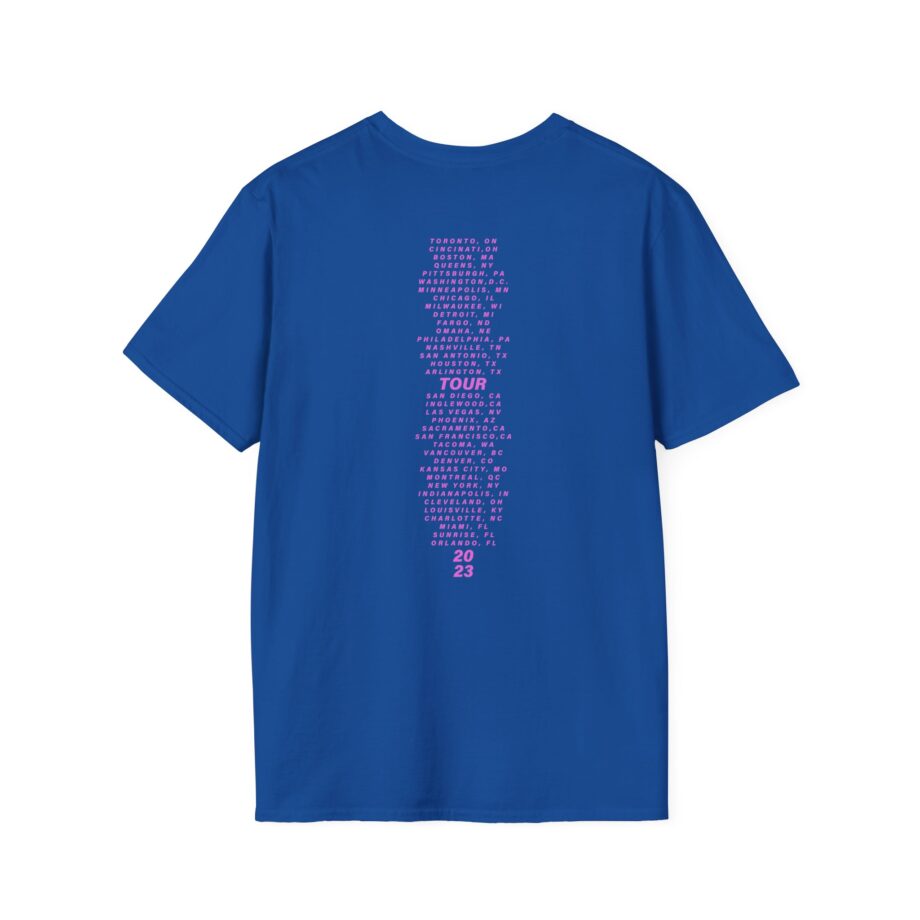 Pink Trustfall Praise Unisex Softstyle T-shirt