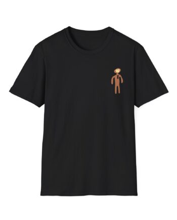Monke Embroidered  Unisex Softstyle T-Shirt