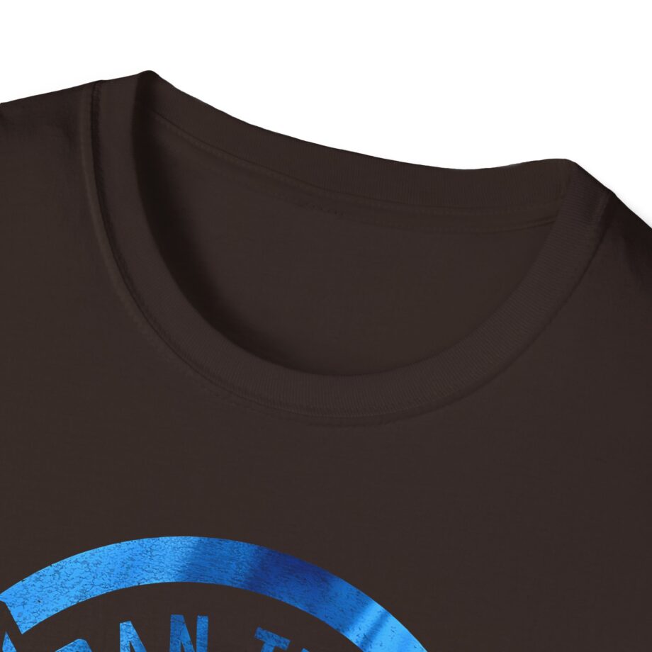 Dantdm Blue Foil Unisex Softstyle T-shirt