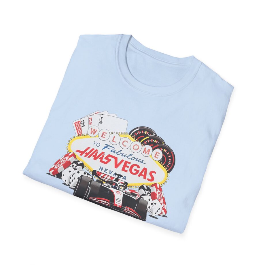 Haas F1 Las Vegas Gp  Unisex Softstyle T-Shirt