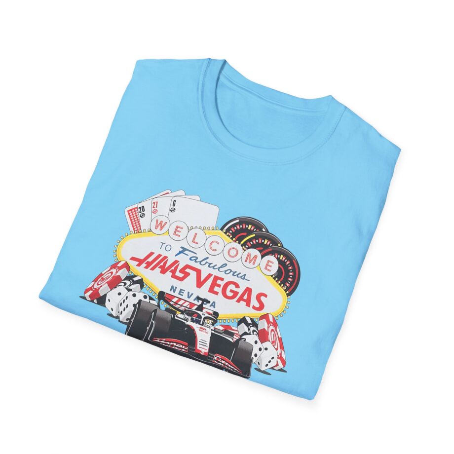 Haas F1 Las Vegas Gp  Unisex Softstyle T-Shirt