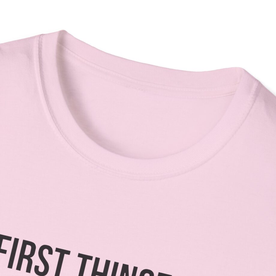 Katie Van Slyke First Thingz First  Unisex Softstyle T-shirt