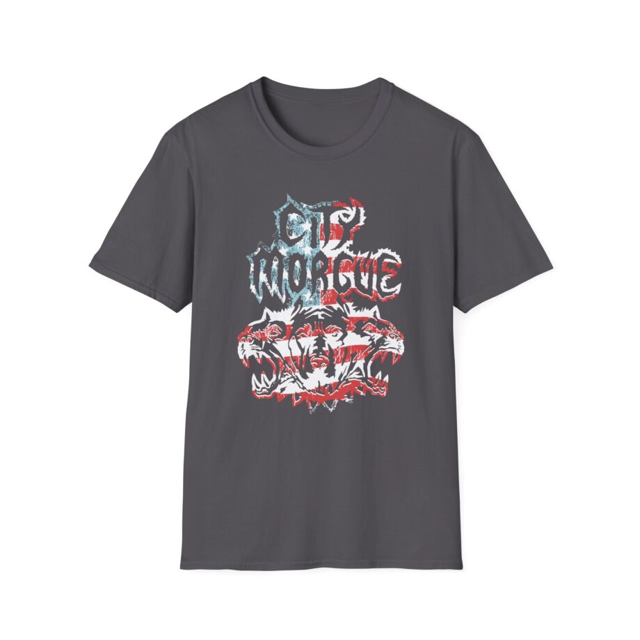 CM My Bloody America Knife Unisex Softstyle T-shirt