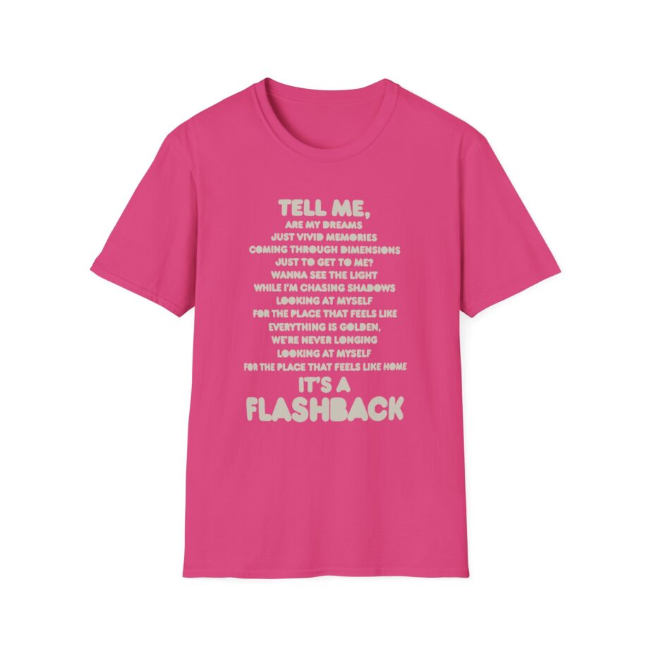 Wakaan Liquid Stranger Flashback Unisex Softstyle T-shirt
