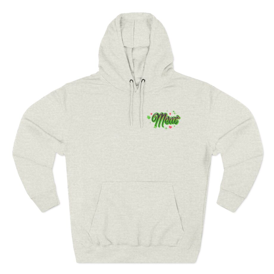 Papa Meat Margaret Three-Panel Fleece Hoodie